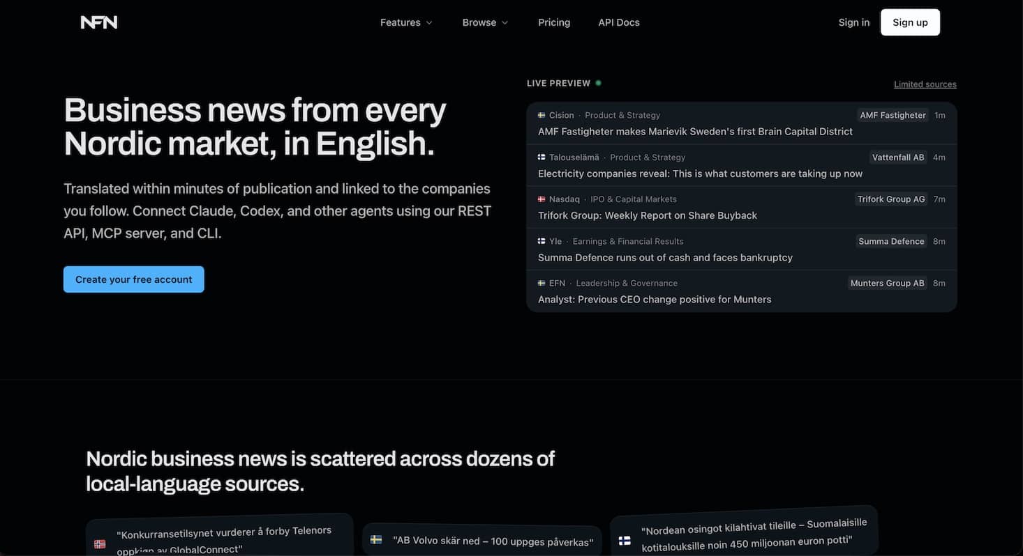 Nordic Financial News